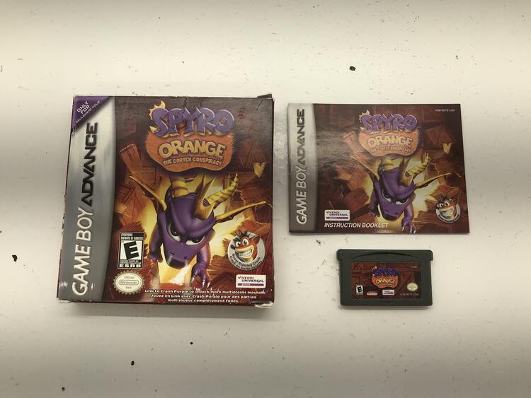 SPYRO ORANGE THE CORTEX CONSPIRACY (COMPLETE IN BOX) (usagé)