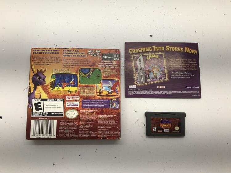 SPYRO ORANGE THE CORTEX CONSPIRACY (COMPLETE IN BOX) (usagé)