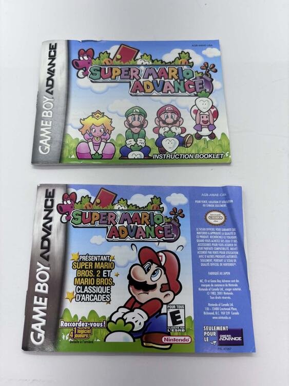 SUPER MARIO ADVANCE (COMPLETE IN BOX) (usagé)