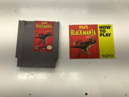 WRATH OF THE BLACK MANTA (WITH MANUAL)