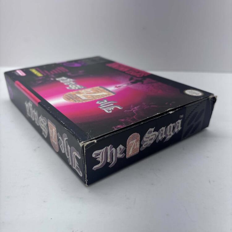 THE 7TH SAGA (COMPLETE IN BOX W/ MAP)