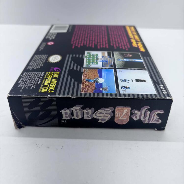 THE 7TH SAGA (COMPLETE IN BOX W/ MAP)