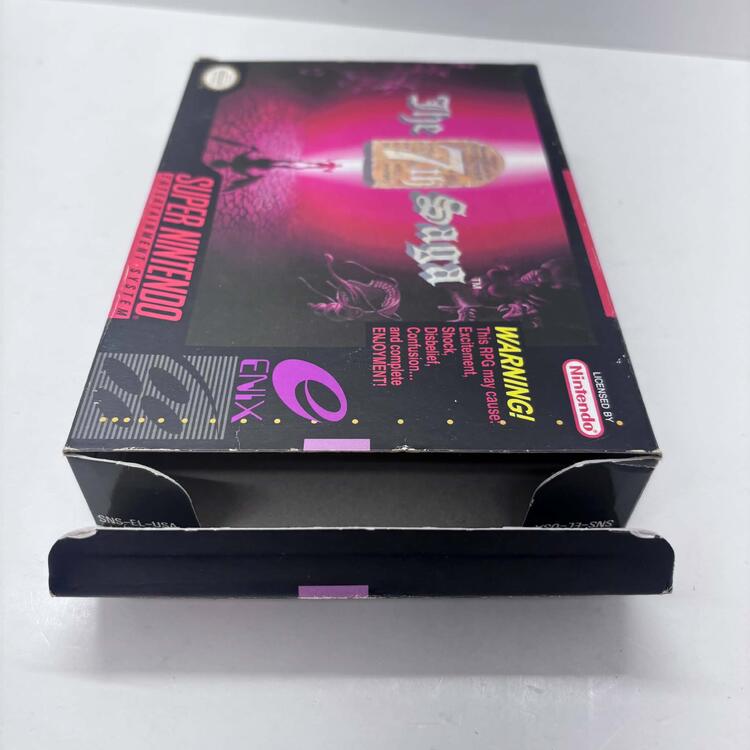 THE 7TH SAGA (COMPLETE IN BOX W/ MAP)