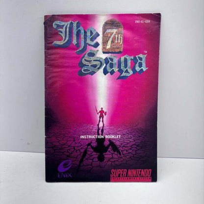 THE 7TH SAGA (COMPLETE IN BOX W/ MAP) (usagé)