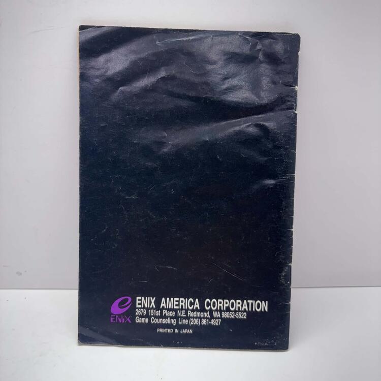 THE 7TH SAGA (COMPLETE IN BOX W/ MAP)