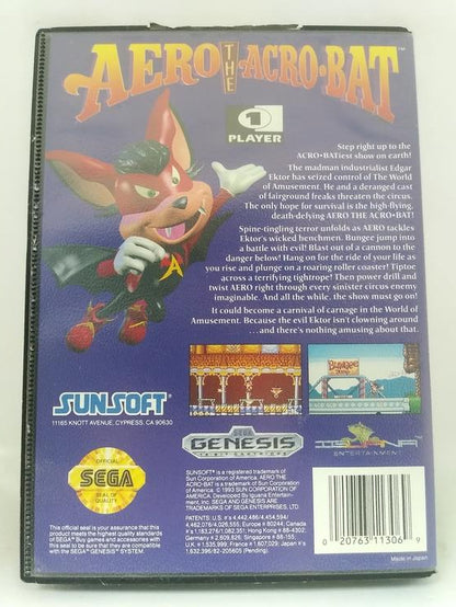 AERO THE ACRO-BAT (COMPLETE IN BOX) (usagé)