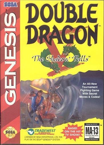 DOUBLE DRAGON V THE SHADOW FALLS (COMPLETE IN BOX) (usagé)