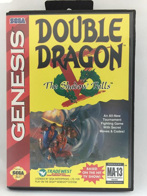 DOUBLE DRAGON V THE SHADOW FALLS (COMPLETE IN BOX) (usagé)