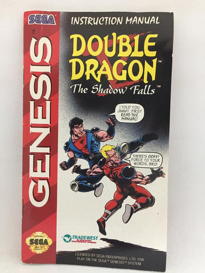 DOUBLE DRAGON V THE SHADOW FALLS (COMPLETE IN BOX) (usagé)