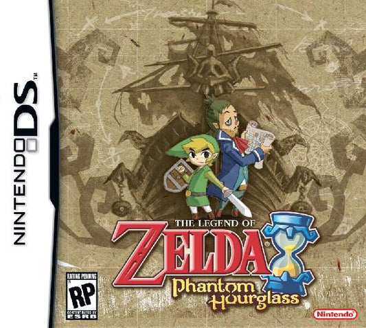 THE LEGEND OF ZELDA PHANTOM HOURGLASS (COMPLETE IN BOX) (usagé)