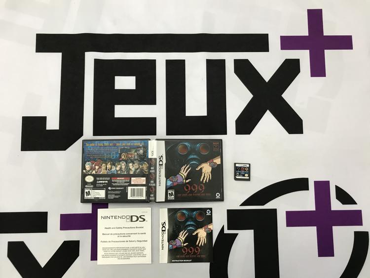 999 9 HOURS 9 PEOPLE 9 DOORS (COMPLETE IN BOX) (usagé)