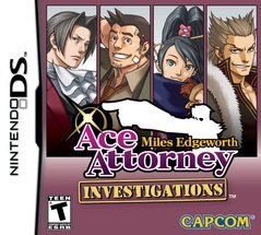 ACE ATTORNEY MILES EDGEWORTH INVESTIGATIONS (COMPLETE IN BOX) (usagé)