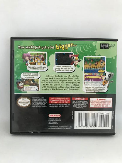 ANIMAL CROSSING WILD WORLD (COMPLETE IN BOX) (usagé)