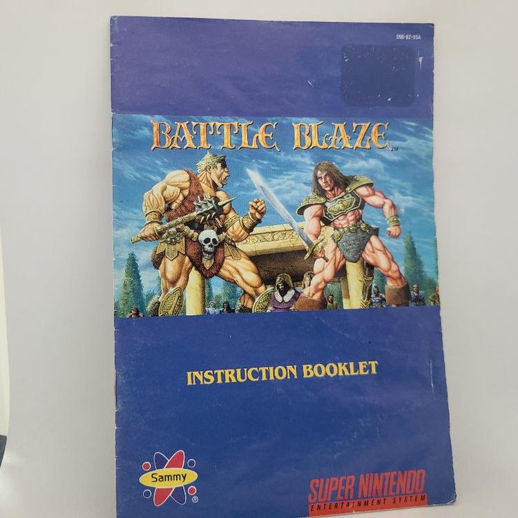 BATTLE BLAZE (COMPLETE IN BOX) (usagé)