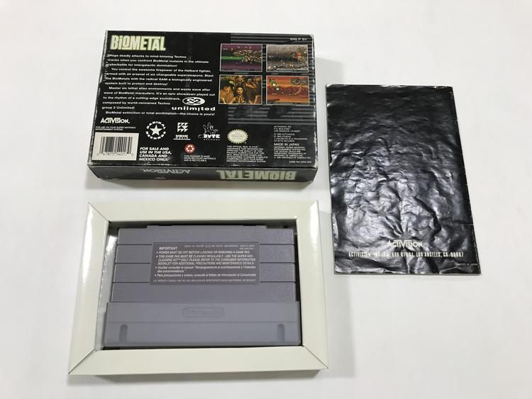 BIOMETAL (COMPLETE IN BOX) (usagé)