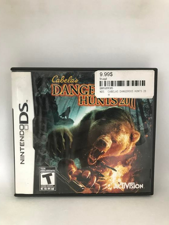 CABELAS DANGEROUS HUNTS 2011 (COMPLETE IN BOX) (usagé)