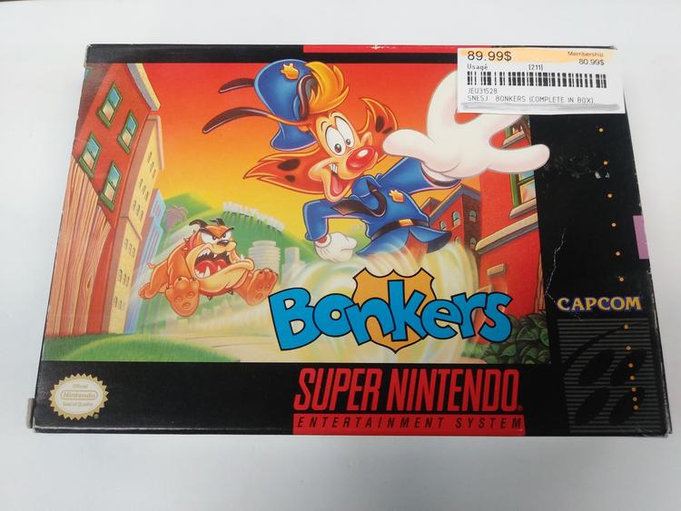 BONKERS (COMPLETE IN BOX) (usagé)