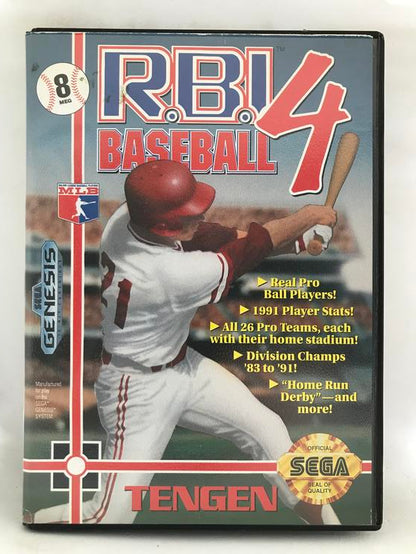 RBI BASEBALL 4 (COMPLETE IN BOX) (usagé)