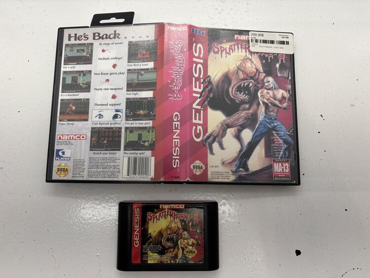 SPLATTERHOUSE 3 (WITH ORIGINAL BOX / FAKE CARTRIDGE) (usagé)
