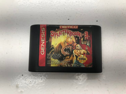 SPLATTERHOUSE 3 (WITH ORIGINAL BOX / FAKE CARTRIDGE)