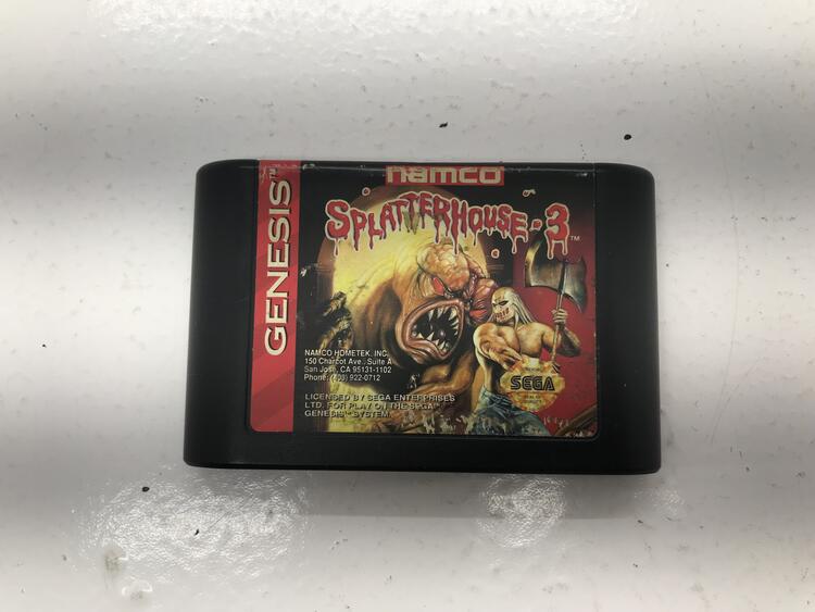 SPLATTERHOUSE 3 (WITH ORIGINAL BOX / FAKE CARTRIDGE) (usagé)