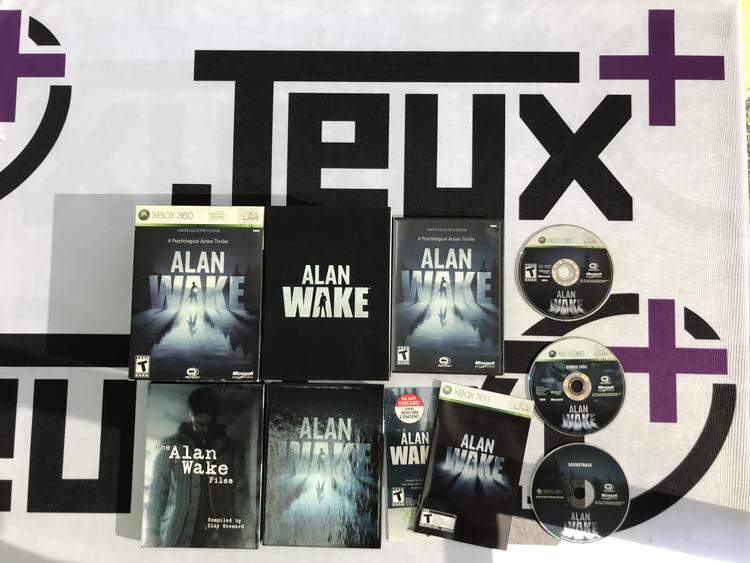 ALAN WAKE LIMITED COLLECTOR'S EDITION (COMPLETE IN BOX) (usagé)