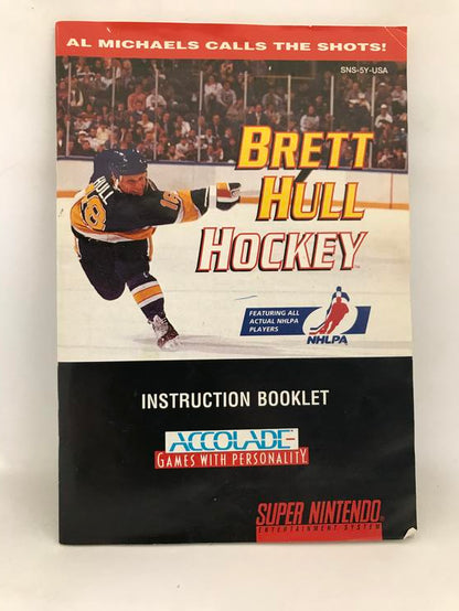 BRETT HULL HOCKEY (COMPLETE IN BOX) (usagé)