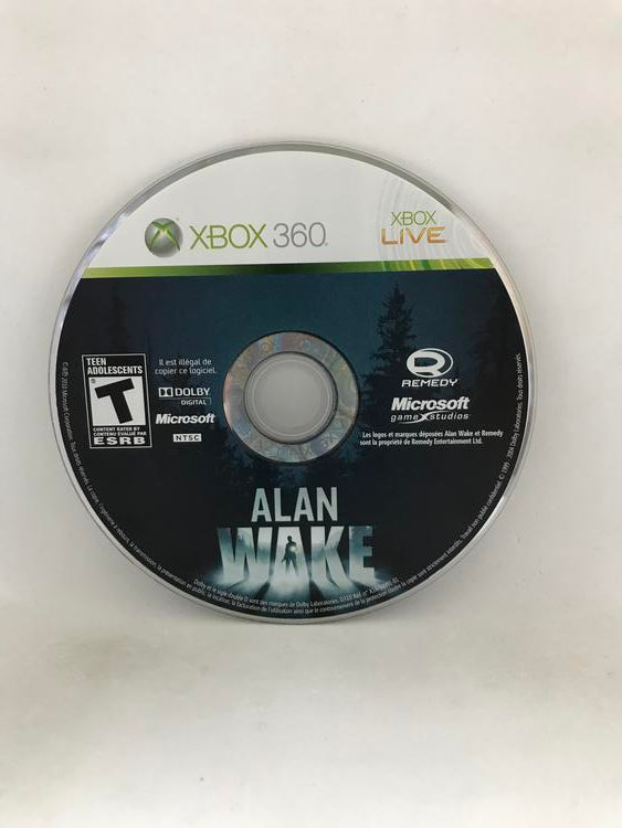 ALAN WAKE LIMITED EDITION FRENCH GAME ONLY (COMPLETE IN BOX) (usagé)