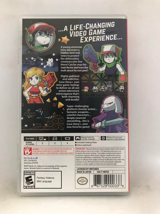 CAVE STORY + (usagé)