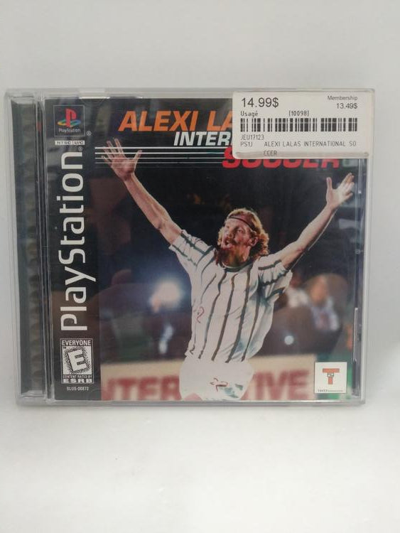 ALEXI LALAS INTERNATIONAL SOCCER (COMPLETE IN BOX) (usagé)
