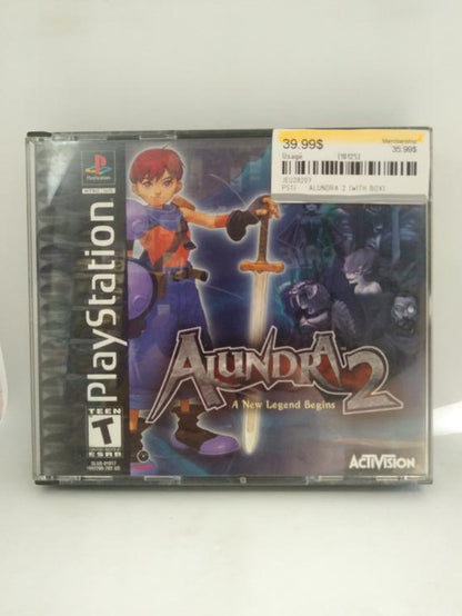ALUNDRA 2 (WITH BOX) (usagé)