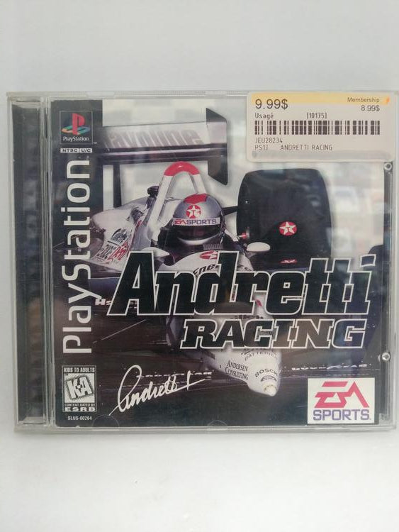 ANDRETTI RACING (COMPLETE IN BOX) (usagé)