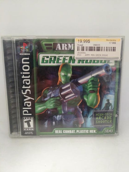 ARMY MEN GREEN ROGUE (COMPLETE IN BOX) (usagé)