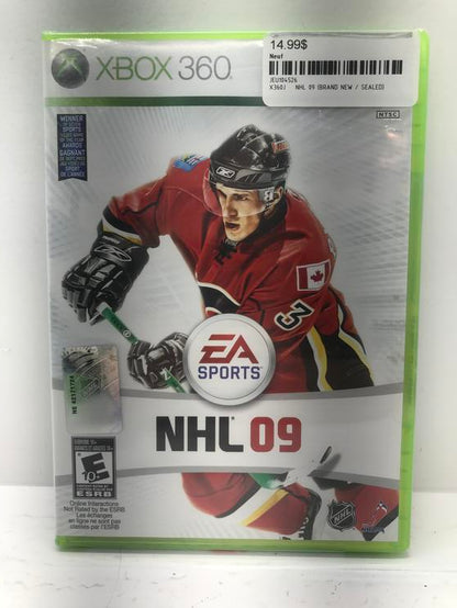 NHL 09 (BRAND NEW / SEALED)