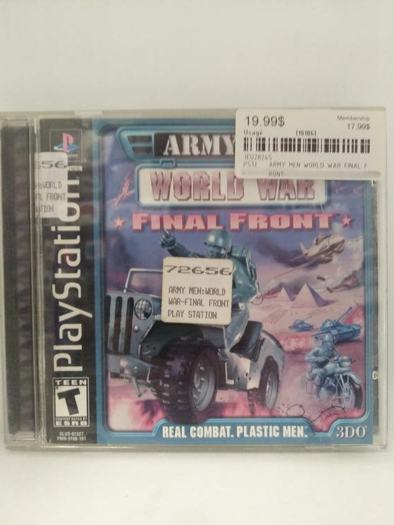 ARMY MEN WORLD WAR FINAL FRONT (COMPLETE IN BOX) (usagé)