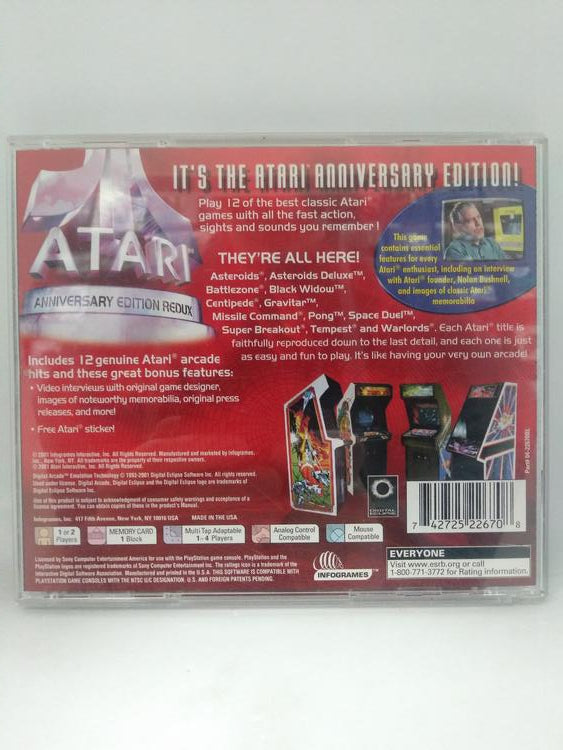 ATARI ANNIVERSARY REDUX (COMPLETE IN BOX) (usagé)