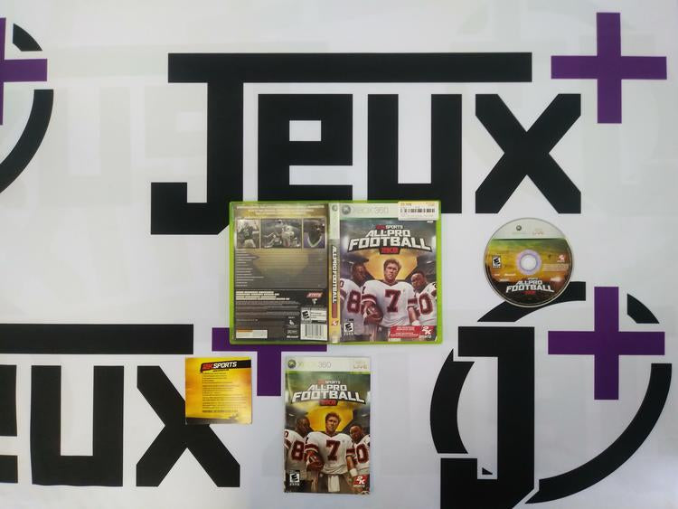 ALL PRO FOOTBALL 2K8 (COMPLETE IN BOX) (usagé)
