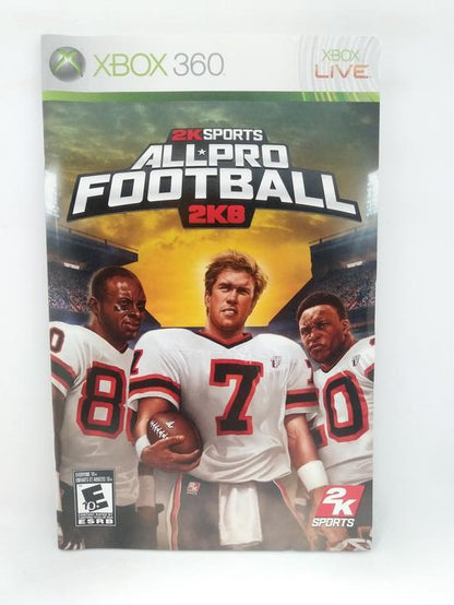 ALL PRO FOOTBALL 2K8 (COMPLETE IN BOX) (usagé)