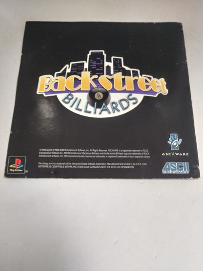 BACKSTREET BILLIARDS (COMPLETE IN BOX) (usagé)