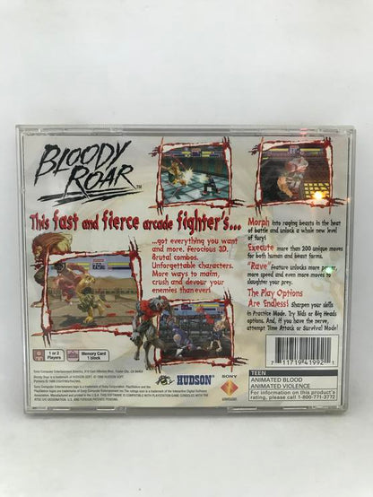 BLOODY ROAR (COMPLETE IN BOX) (usagé)