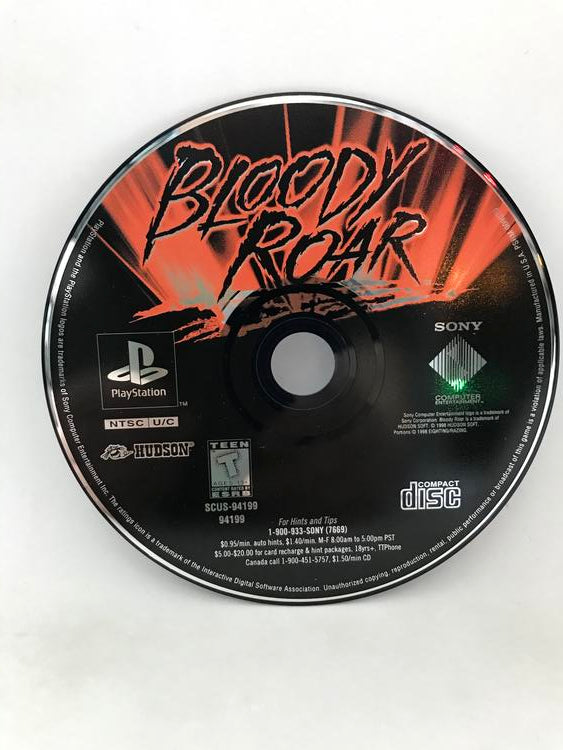 BLOODY ROAR (COMPLETE IN BOX) (usagé)
