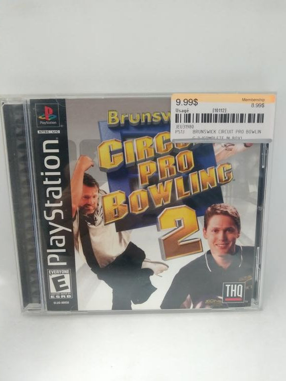 BRUNSWICK CIRCUIT PRO BOWLING 2 (COMPLETE IN BOX) (usagé)