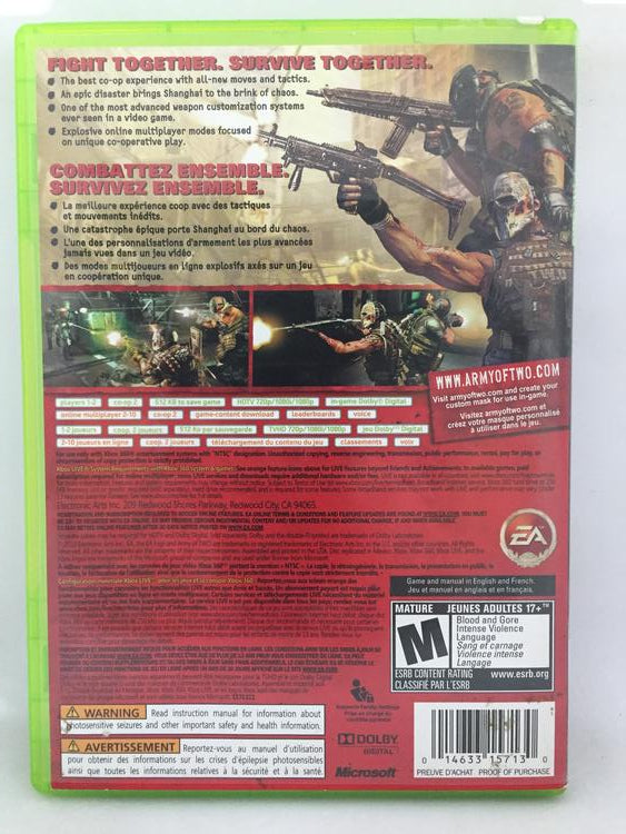 ARMY OF TWO 40TH DAY (WITH BOX) (usagé)