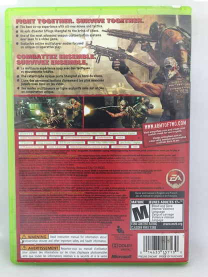 ARMY OF TWO 40TH DAY (WITH BOX) (usagé)