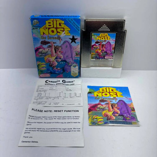 BIG NOSE THE CAVEMAN W/ REGISTRATION CARD (COMPLETE IN BOX) (usagé)