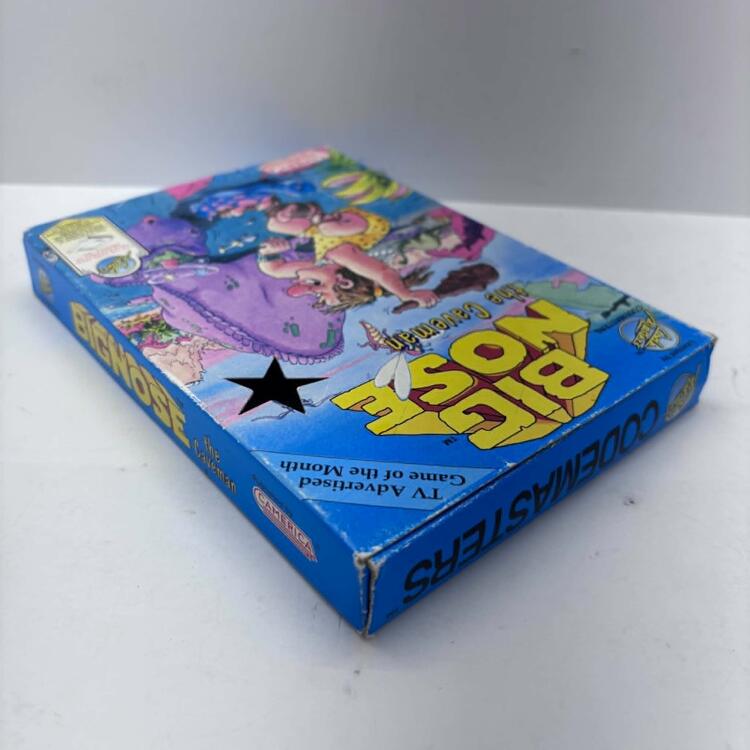 BIG NOSE THE CAVEMAN W/ REGISTRATION CARD (COMPLETE IN BOX) (usagé)