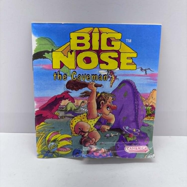 BIG NOSE THE CAVEMAN W/ REGISTRATION CARD (COMPLETE IN BOX)
