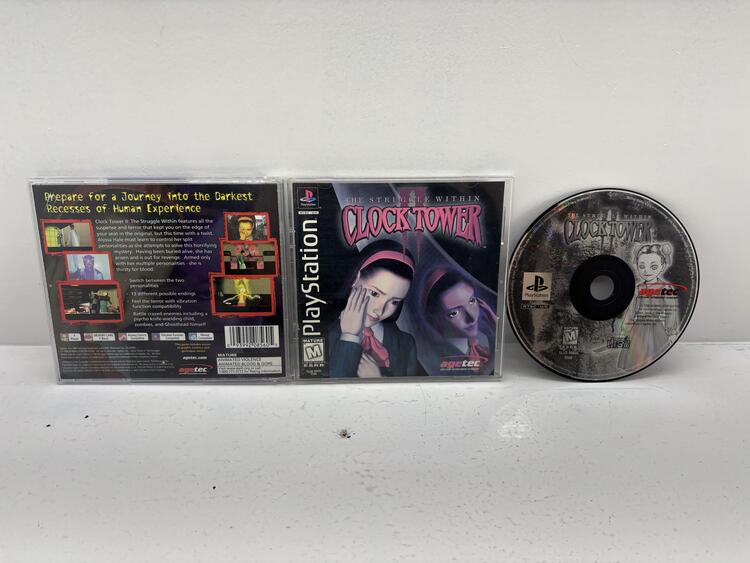 CLOCK TOWER II (WITH BOX / FRONT & LAST COVER MANUAL ONLY) (usagé)