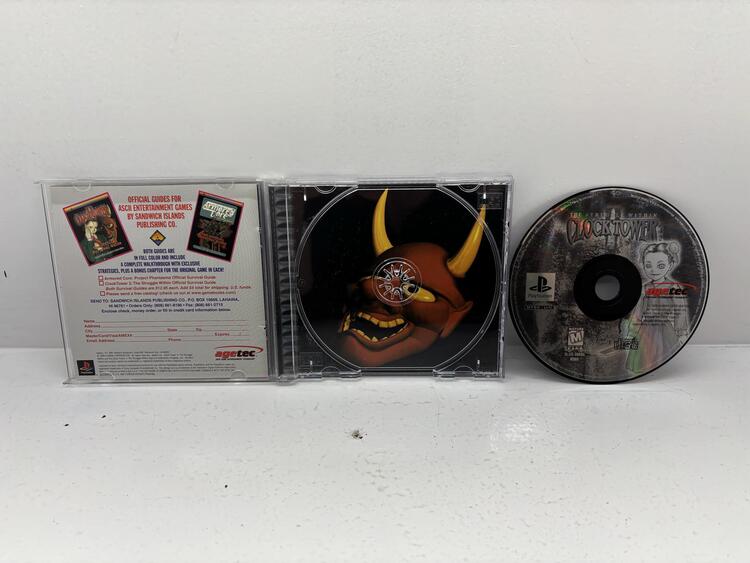 CLOCK TOWER II (WITH BOX / FRONT & LAST COVER MANUAL ONLY) (usagé)