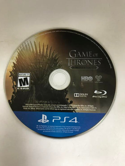 GAME OF THRONES A TELLTALE GAME SERIES (usagé)